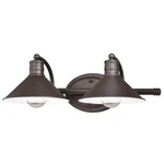 Vaxcel Akron Light Vanity, Oil Rubbed Bronze/inner Matte White - W0284. Fixed Price $139.99.