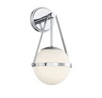 Savoy House 9-1911-1 Polson 16" Tall Wall Sconce Chrome. Fixed Price $278.00.