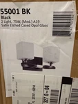 Brand New Factory Sealed Kichler 2-LIGHT Vanity Bathroom Fixture. Model:. Fixed Price $70.00.