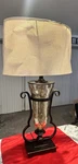 Uttermost Aemiliana Amber Glass Table Lamp. Fixed Price $150.00.
