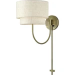 Livex Lighting 41940-01 Manorwood Swing Arm Wall Lamp Antique Brass. Fixed Price $131.98.