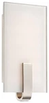 Kovacs P1140-613-L Light 12"H Compliant Led Wall Sconce Nickel. Fixed Price $259.20.