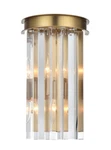Light Fixture Crystal Wall Sconce Bedroom Bathroom Vanity Dining Satin Gold. Fixed Price $413.52.