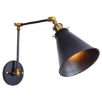 Aiwen WS-LBD-BG102 Industrial Swing Arm Wall Sconce Black Gold New. Fixed Price $34.99.