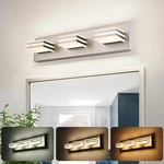 Yumcrelect 20" Brushed Nickel 3-LIGHT Vanity Led Fixture For Bathroom Mirror. Fixed Price $94.48.