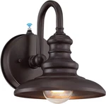 Lonedruid Dusk To Dawn Sensor Outdoor Gooseneck Barn Light Fixtures Brown Ext.... Fixed Price $72.86.