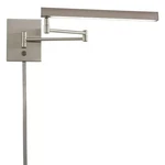 Madake 17IN Led Swing Arm Wall Sconce Brushed Nickel George Kovacs New Open Box. Fixed Price $199.99.