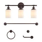 Jonathan Lighting JYL1503 Egan 23"W Led Vanity - Bronze. Fixed Price $158.40.