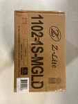 Z-lite 1102-1S Orion 10" Tall Bathroom Sconce Modern Gold. Fixed Price $71.99.