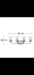 51804BN-CL Hinkley Thistledown Light. Fixed Price $50.00.