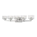 Z-lite Rubicon Light Vanity, Brushed Nickel 1927-5V-BN. Fixed Price $376.00.