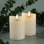 Lumipur Basics Flameless Flickering Wax Pillar Led Candles 2.75" 4" (2 Pack.... Fixed Price $25.04.
