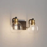 Tipace 2 Lights Vintage Bathroom Vanity Fixtures Over Mirror Black & Go.... Fixed Price $88.65.