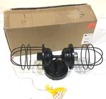 Golden Lighting 9808-2W Blk Seaport 2-LIGHT Matte Black Sconce. Fixed Price $49.99.