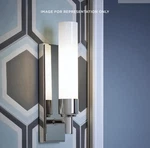 Robern Main Line Modern Cylinder Wall Sconce Chrome DLFML76. Fixed Price $249.50.