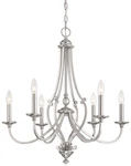 Savannah Row 6 Light Chandelier. Fixed Price $398.00.