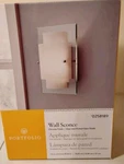 Portfolio 1-LIGHT Chrome Contemporary Pocket Wall Sconce #0258189 New. Fixed Price $28.77.