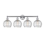 Innovations Athens Swirl 4LT 35" Bath, Chrome/deco 616-4W-PC-G1213-8. Fixed Price $489.28.