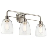 Kichler 55102 Meller 3 Light 24"W Bathroom Vanity - Red. Fixed Price $259.99.