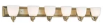 Livex Lighting 10506-01 Springfield Bathroom Vanity Antique Brass. Fixed Price $499.96.