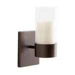 Kate And Laurel Zabler Modern Metal Wall Sconce; 5 X 6 10; Bronze; Round Ca.... Fixed Price $66.44.