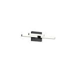 Kuzco Anello Minor 18" Led Vanity, Black/frosted Acrylic Diffuser VL52718-BK. Fixed Price $258.00.