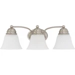 Nuvo Lighting 60/3266 Empire 20-1/2"W Bathroom Vanity Nickel. Fixed Price $103.99.