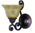 Maxim 11246SAOI Symphony 11" Screen Amber Wall Sconce In Oil Rubbed Bronze. Fixed Price $118.00.