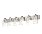 Emliviar Large Bathroom Wall Light, 6-LIGHT Industrial Lighting.... Fixed Price $103.21.