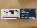 Hampton Moreno 3-LIGHT 21 Oil-rubbed Bronze Bathroom Vanity RS254664. Fixed Price $49.99.