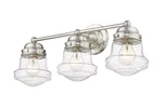Z-lite 736-3V Vaughn Light 23"W Bathroom Vanity Nickel. Fixed Price $177.62.