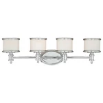 Carlisle 4-LIGHT Bathroom Transitional Style 8 Inches Tall And 30.25. Fixed Price $229.99.