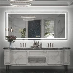 40-60" Extra Large Led Lighted Bathroom Mirror Wall Antifog Vanity Makeup. Fixed Price $119.91.