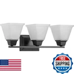 Progress Lighting P300160-31M Clifton Heights Bath & Vanity Light, Matte Black. Fixed Price $163.50.