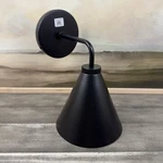 Pottery Barn Walker Tapered Sconce Light 13 Matte Black Scuffed W/hardware Ob. Fixed Price $99.95.