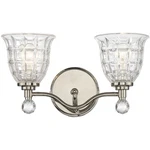 Savoy House Lighting 8-880-2-109 Birone Bathroom Vanity Polished Nickel. Fixed Price $296.00.