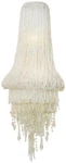 Metropolitan N1516 Crystal Reign 2 Light 33" Tall Wall Sconce - Nickel. Fixed Price $1143.20.
