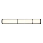 Harper Led Bathroom Vanity Light In Matte Black. Fixed Price $358.00.