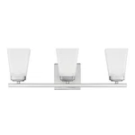 Homeplace By Capital Lighting Baxley Vanity, Nickel 114431BN-334. Fixed Price $168.00.