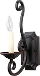 Maxim 12217OI Manor Wall Sconce 1-LIGHT 60 Total Watts, Oil Rubbed Bronze. Fixed Price $70.86.