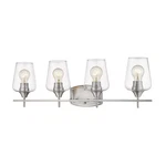 Z-lite Joliet Light Vanity, Brushed Nickel 473-4V-BN. Fixed Price $171.70.