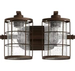 Quorum 5364-2-86 Ellis 13.5" 2-LIGHT Bath Vanity In Oiled Bronze. Fixed Price $164.00.