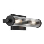 Kichler 45648 Azores 2 Light 16"W Bath Bar - Black. Fixed Price $244.99.