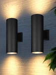 Pack 17.72" Up And Down Wall Sconce, 2-LIGHT Outdoor Porch Light, E26 Base. Fixed Price $149.99.