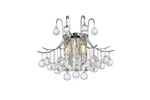 Elegant Lighting Toureg 16" 3 Royal Crystal Wall Sconce. Fixed Price $162.00.