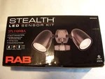 Rab STL110HB/L Led Security Lights With Sensor PAR38 Bulbs Included Bronze New. Fixed Price $125.00.
