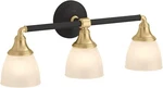 Kohler Lighting 10572-BML Devonshire 3-LIGHT 23" W Vanity Fixture, Black. Fixed Price $169.95.