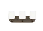 Sea Gull 4402803-710 Windom Light Bath Vanity Fixture Wall Bronze/white. Fixed Price $46.07.