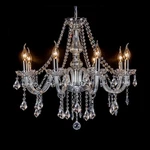 New Elegant Crystal Glass Chandelier 6-8 Pendant Ceiling Lighting Fixture. Fixed Price $61.99.