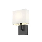 Z-lite 815-1S-MB Saxon Light 7 Inch Matte Black Wall Sconce. Fixed Price $33.59.